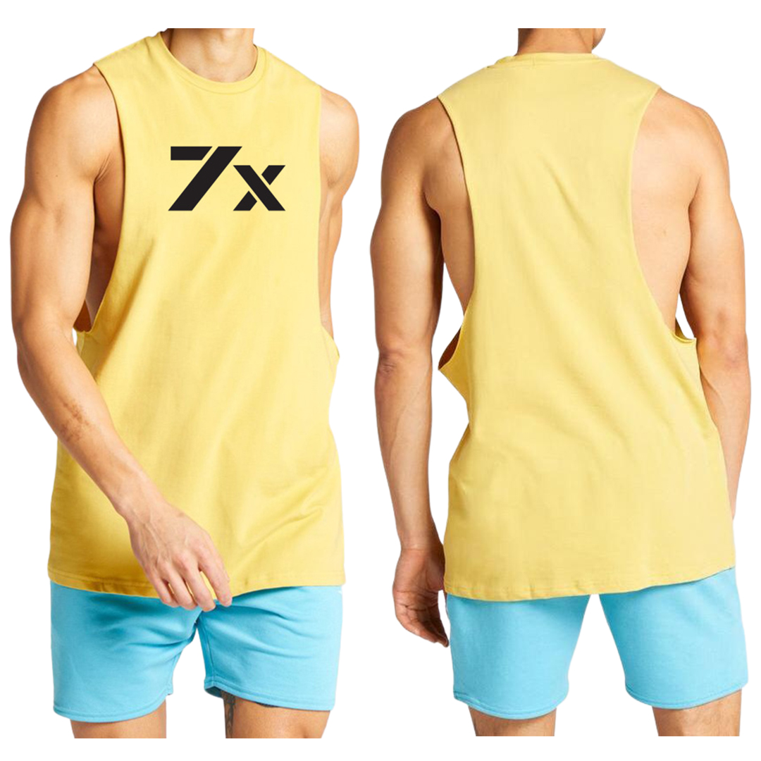 Splendid Drop Arm Cut off T-Shirt | Tank Top Mens | Mens Workout Tank Tops | Cut Off t Shirt Mens | Cool Cut Off Shirts For Guys