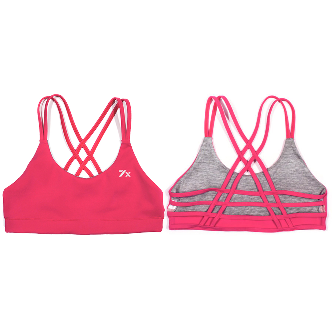 Double XX Cross Sports Bra | Cross Back Bra | Twist Sports Bra | Best Cross Sports Bra |