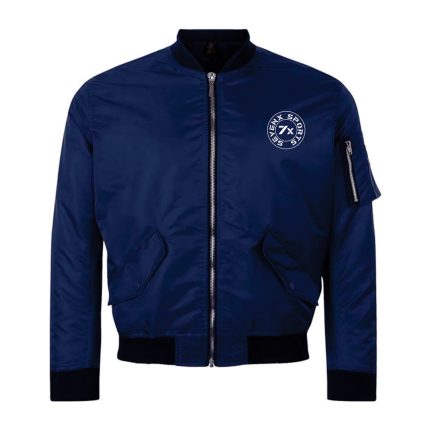 7x Navy Bomber Jacket - Men's Navy Bomber Jacket