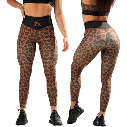 Leopard Sublimated Women Leggings | Best Athletic Fleece Legging