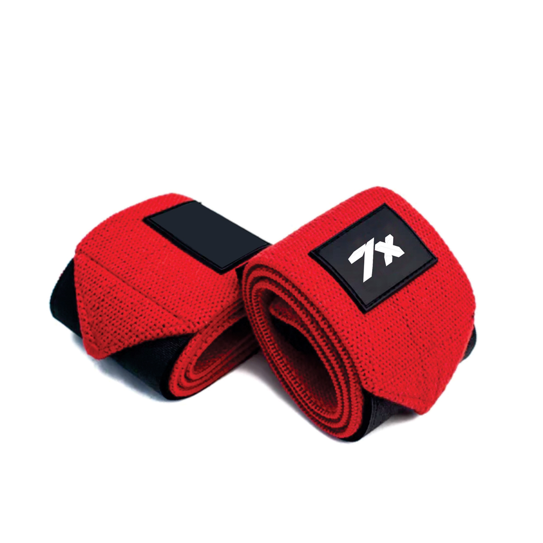 Custom Wrist Wrap - Red With Black
