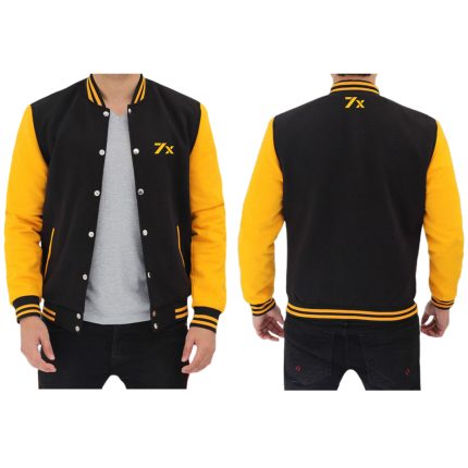 Varsity Jacket Yellow Gold | Letterman Jacket Vintage
